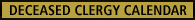 Prayer-calendar of Deceased Clergy